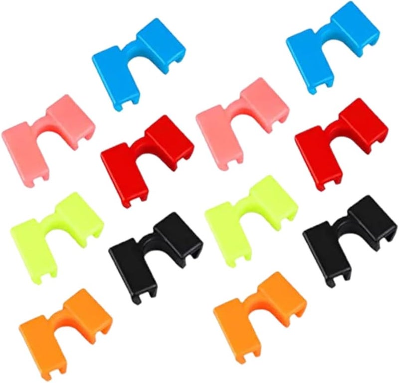 Reusable Chopstick Training Clips 12PCS Adjustable Sleeves Portable Learning Tools for Beginners - Image 1